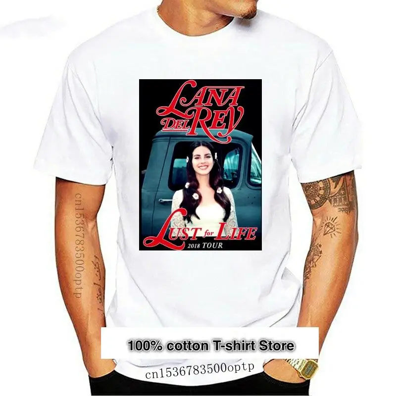 

Camiseta de Lana Del Rey, camisa Lust For Life Tour, nueva