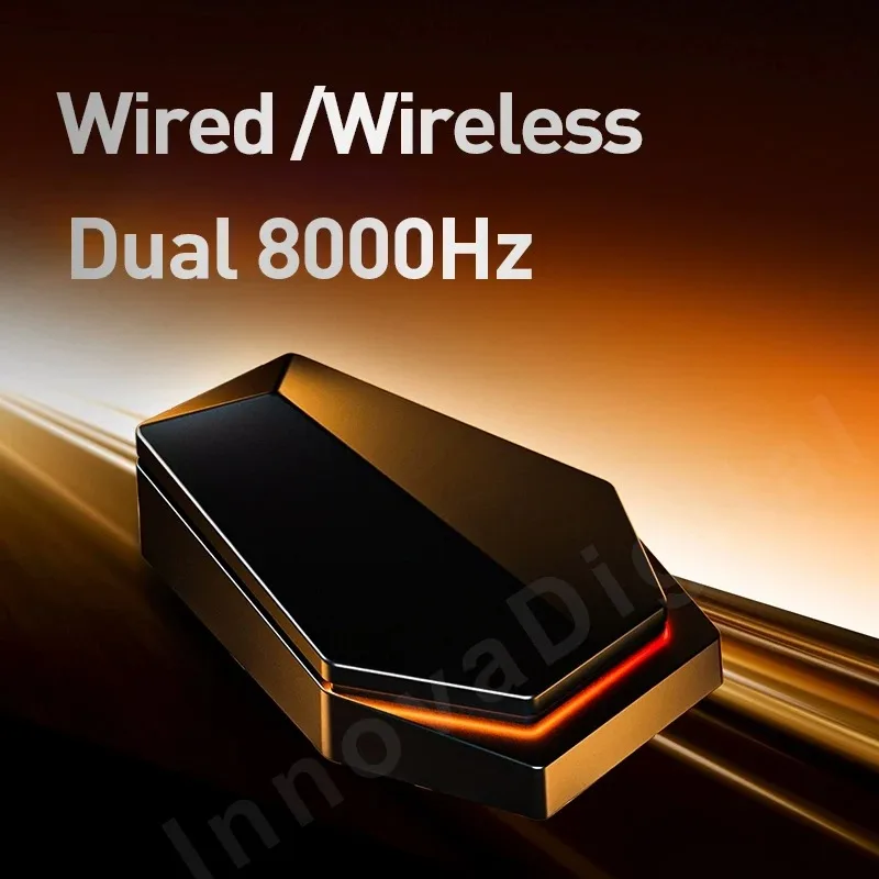 Фото Беспроводная игровая мышь ATK Dragonfly A9 Ultra с сенсором PAW3950, 8 кГц, три режима подключения, эргономичная, для киберспорта, FPS, A9 SE Plus №4