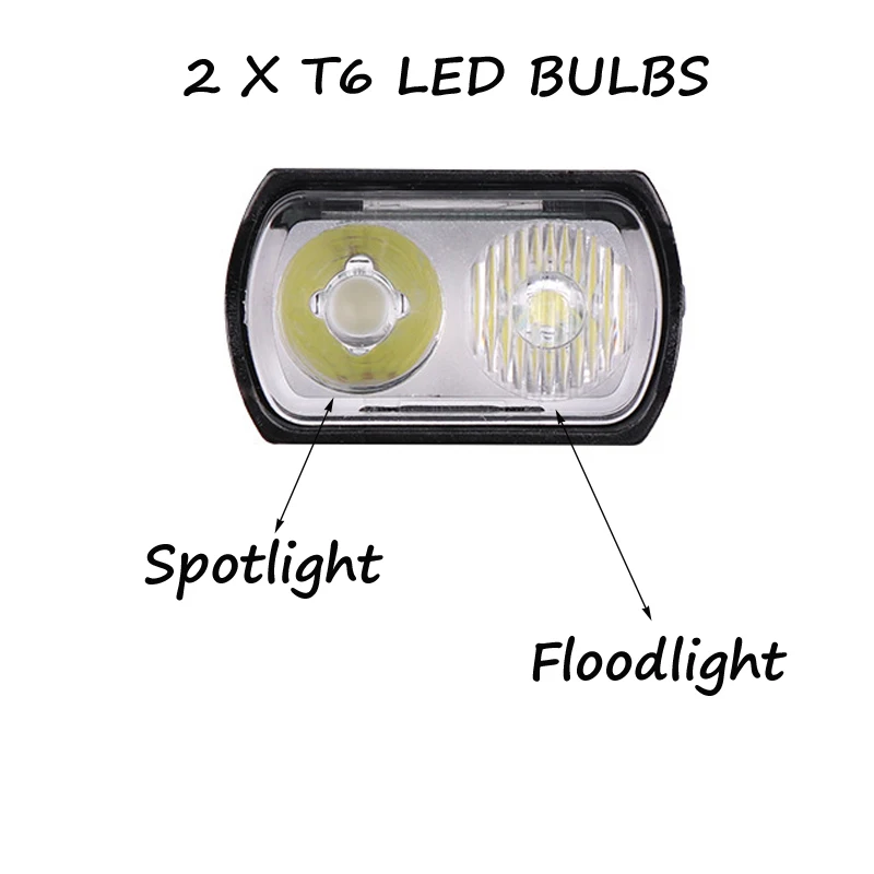 T6 LED Bicycle Light Front USB Rechargeable MTB Mountain Bike Headlight Cycling Flashlight Taillight Accessories |