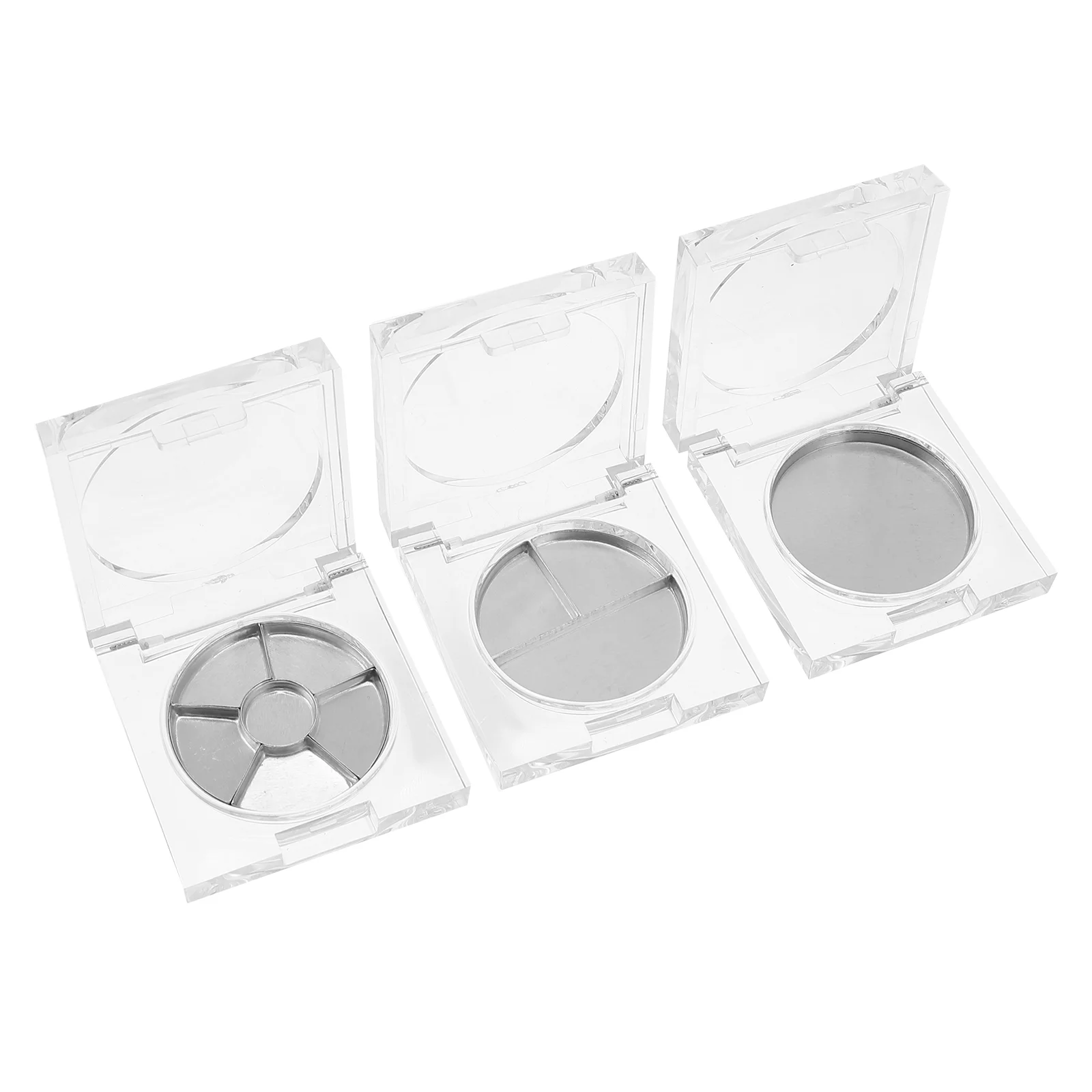 

14pcs Portable Eyeshadow Pan Refillable Eyeshadow Blush Powder Organizer