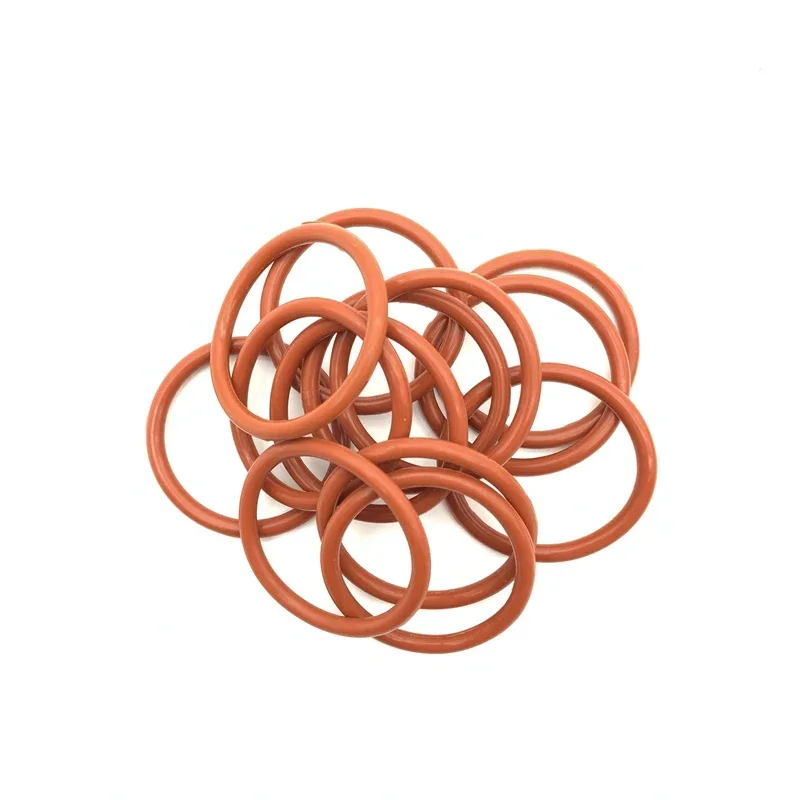 VMQ уплотнительное кольцо толщина прокладки CS 2 мм наружный диаметр 5 ~ 65 изоляция