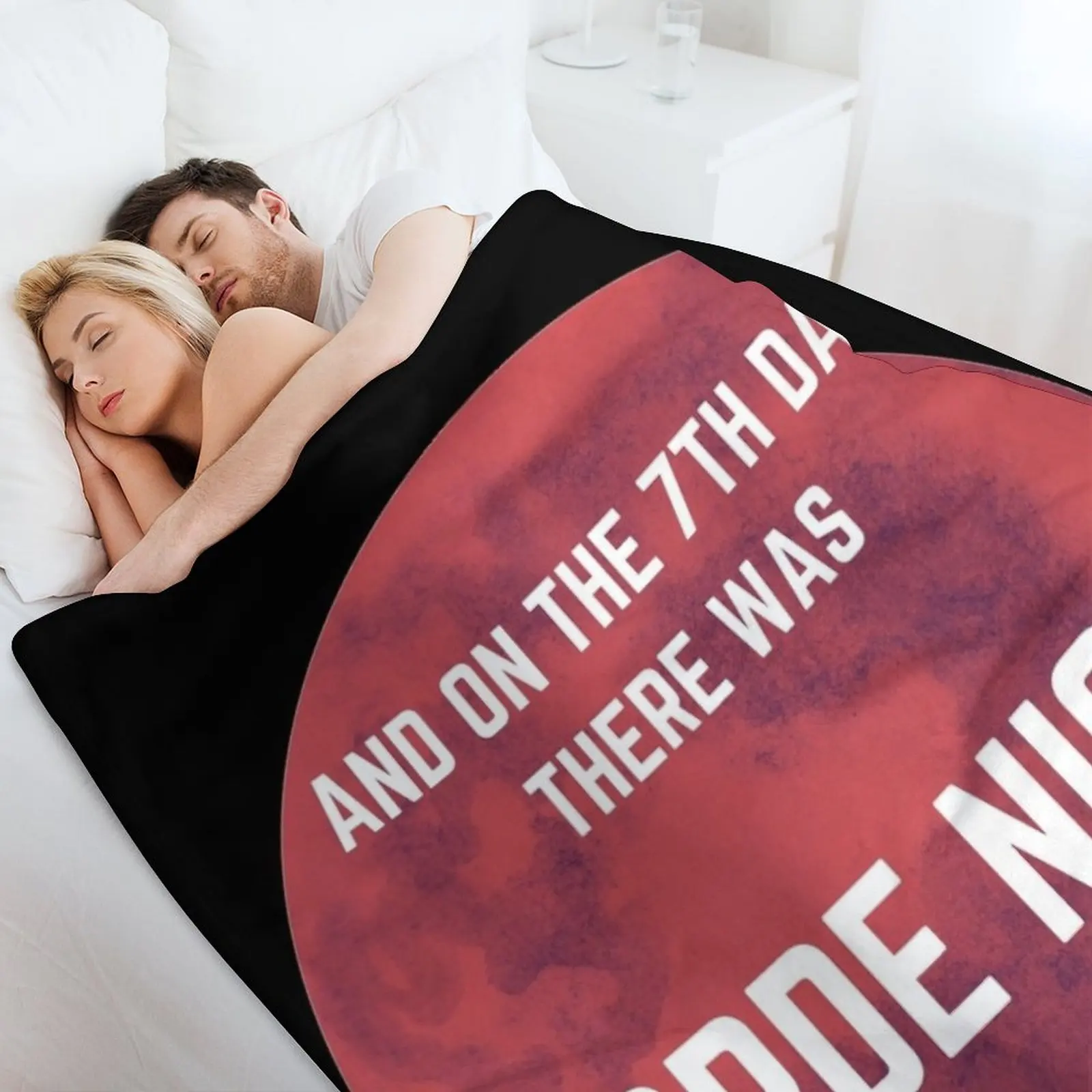 Зомби 7-дневное одеяло Funny Gamer Horde Night