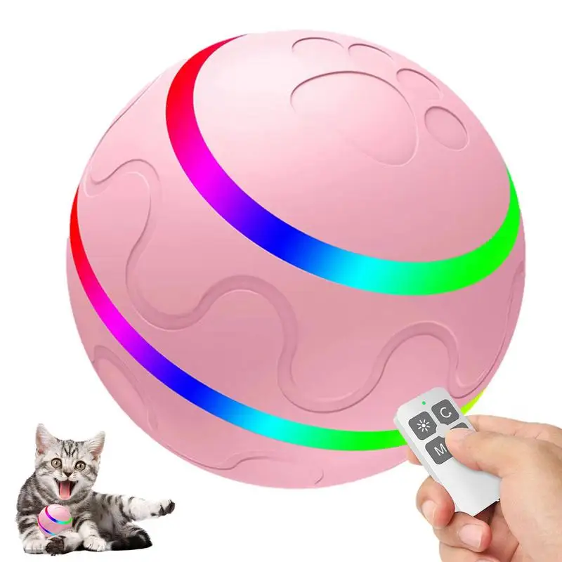 

Smart Ball For Dogs Auto Rolling Ball For Dog Mental Stimulation Interactive Dog Toy Wicked Ball For Indoor Cats Dogs With
