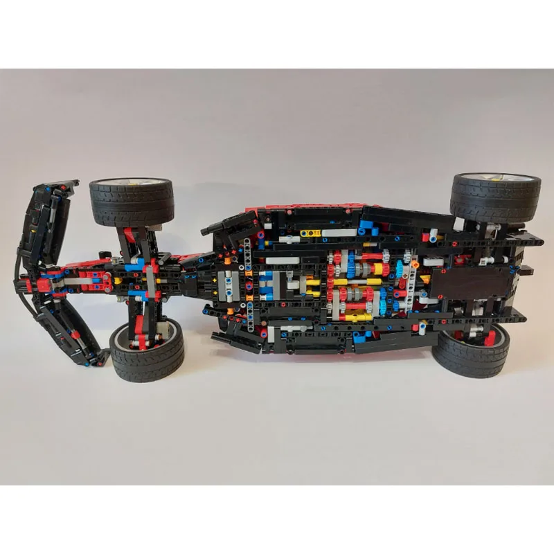 Новинка MOC-128366 Classic S Racing 2489 штук 42143 модифицированные строительные игрушки блоки