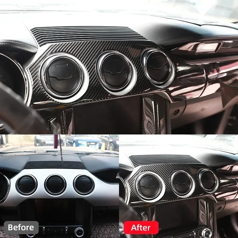 Аксессуары для Ford Mustang GT 2015-2021 внутренняя панель автомобильной приборной панели