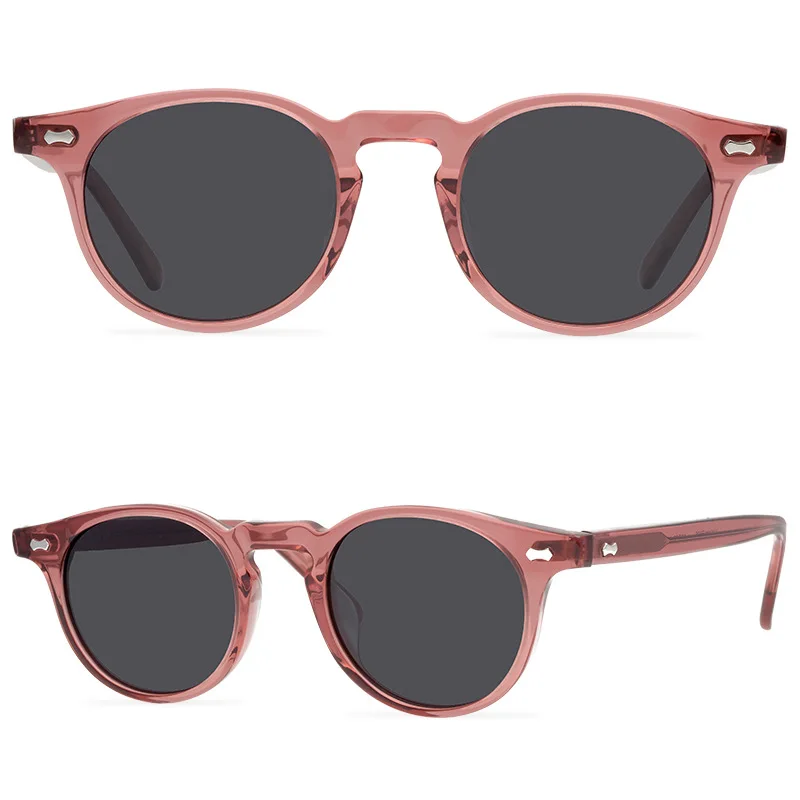 

2023 Роскошные брендовые дизайнерские квадратные винтажные ацетатные солнцезащитные очки унисекс модные солнцезащитные очки Polaroid UV400 трендовые