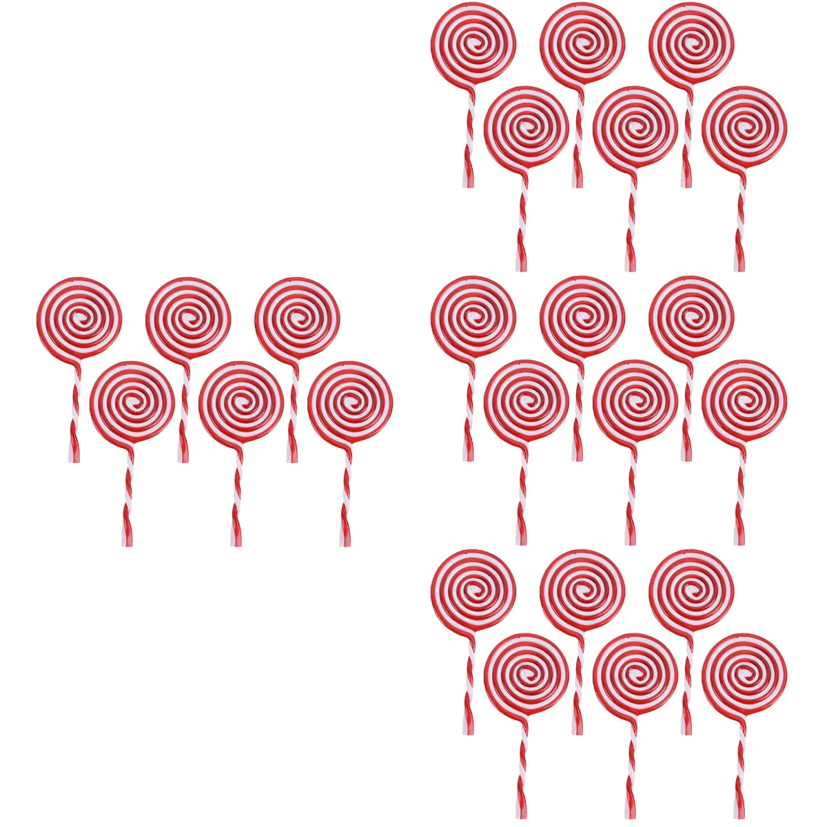

24 Christmas Lollipop Hanging Christmas Holiday Ornaments