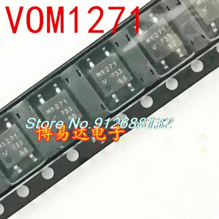 

10PCS/LOT VOM1271T M1271T - , SOP-4