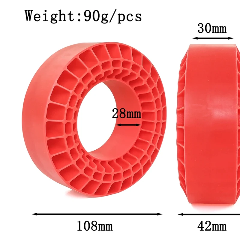 4 шт. вставка из силиконовой резины подходит пенопласта - колесные шины 1 9 дюйма