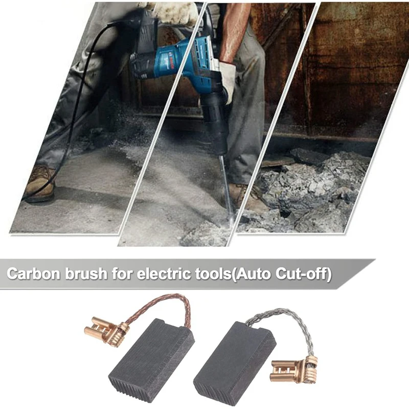 10 шт. сменный угольный перфоратор 11240 1617014138 как показано на рисунке