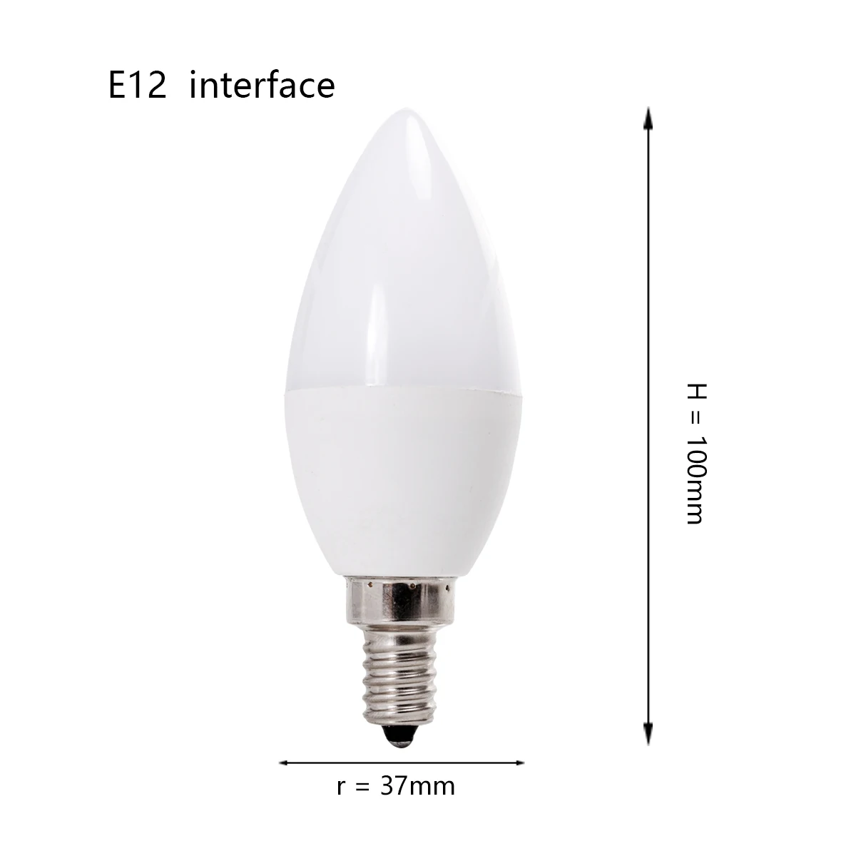 

Светодиодная лампа-свеча RC7106 5Вт E14 E12 B15
