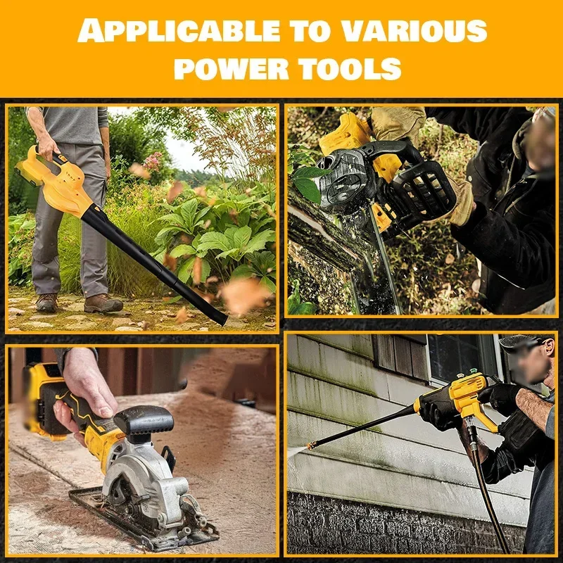 Адаптер питания переменного тока 110 В постоянного 18 в 20 для Dewalt Milwaukee Makita литиевых