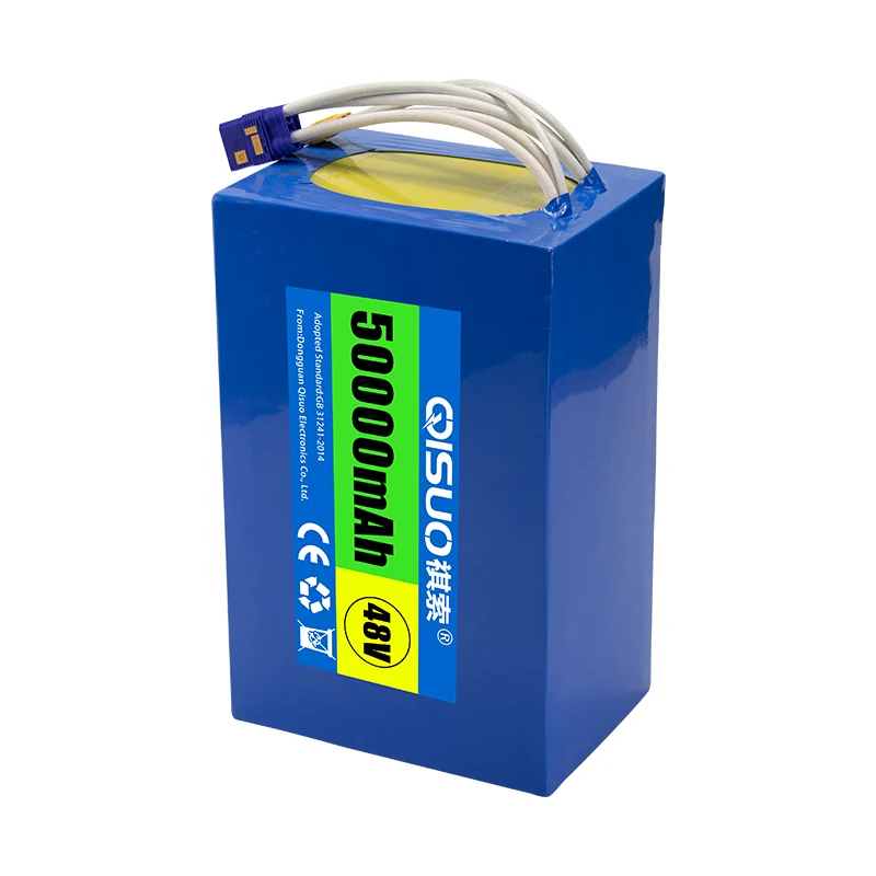 

Big power 18650 grade A cell multifunctional rechargeable customized 48v 50ah lithium battery pack
