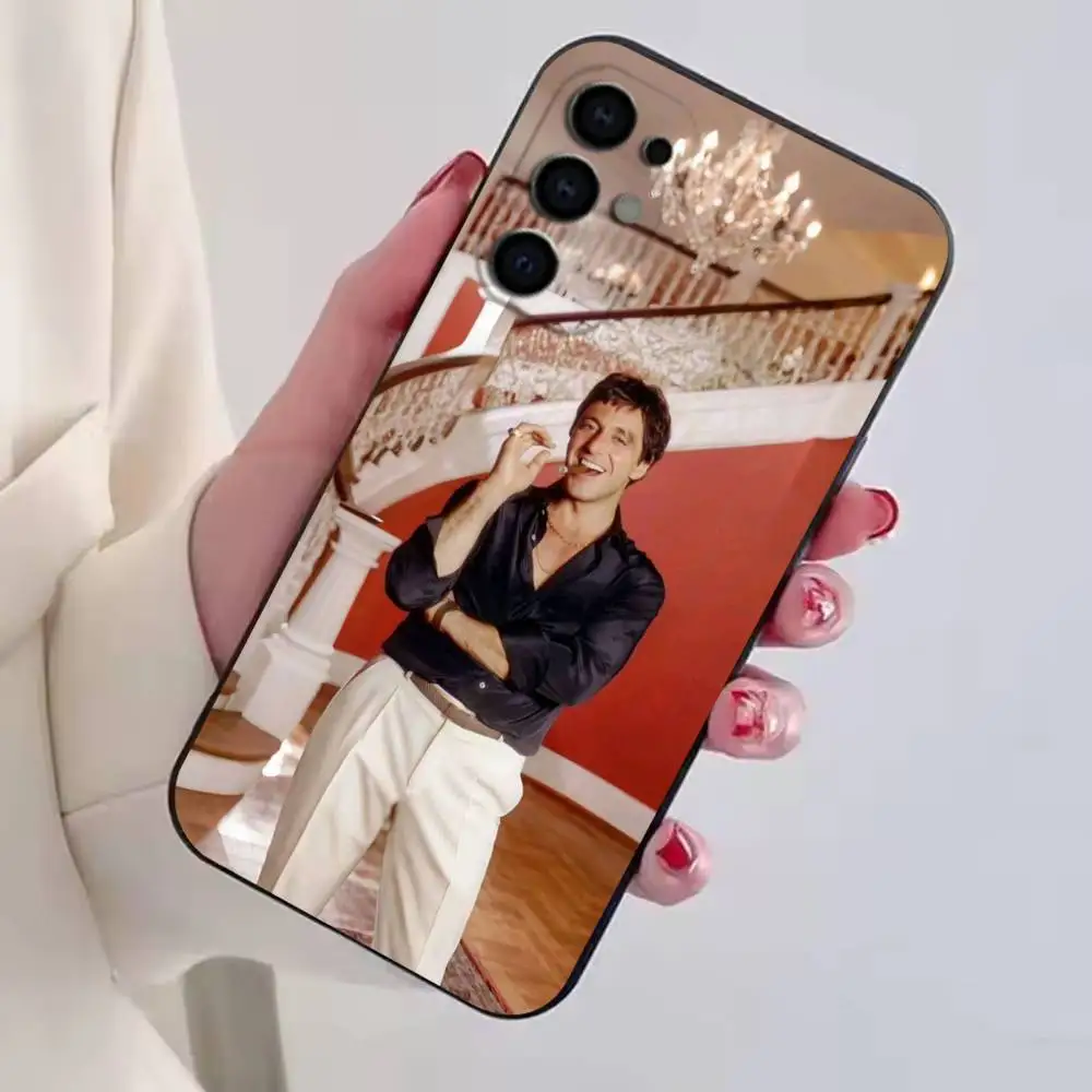 Классический чехол для телефона Tonny-Montanas Scar Face для Samsung S25, S24, S21, S22, S23, S30, Ultra, S20, Plus, Fe, Lite, Note, 10, черный (art.: 3920da767802f) - 3920da767802f