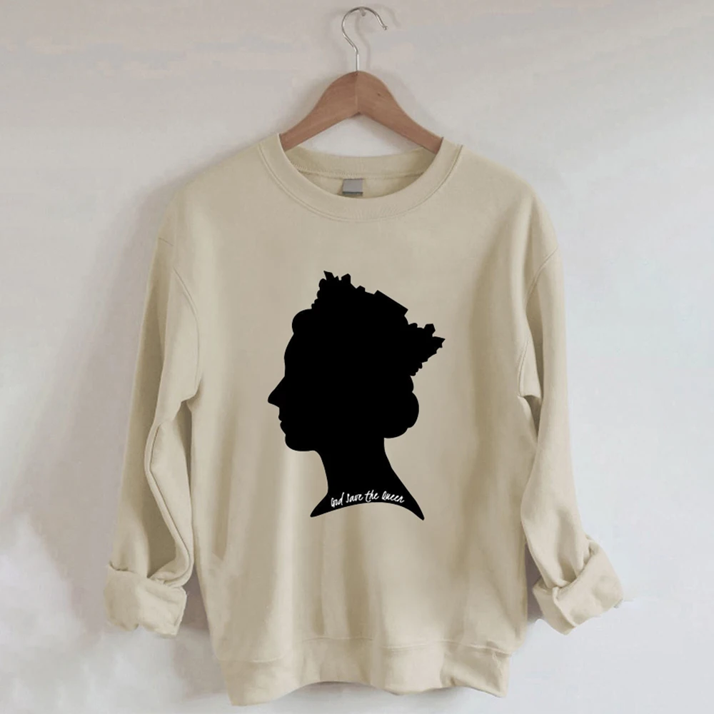 

Queen Elizabeth II - Casual Round Neck Sweatshirt