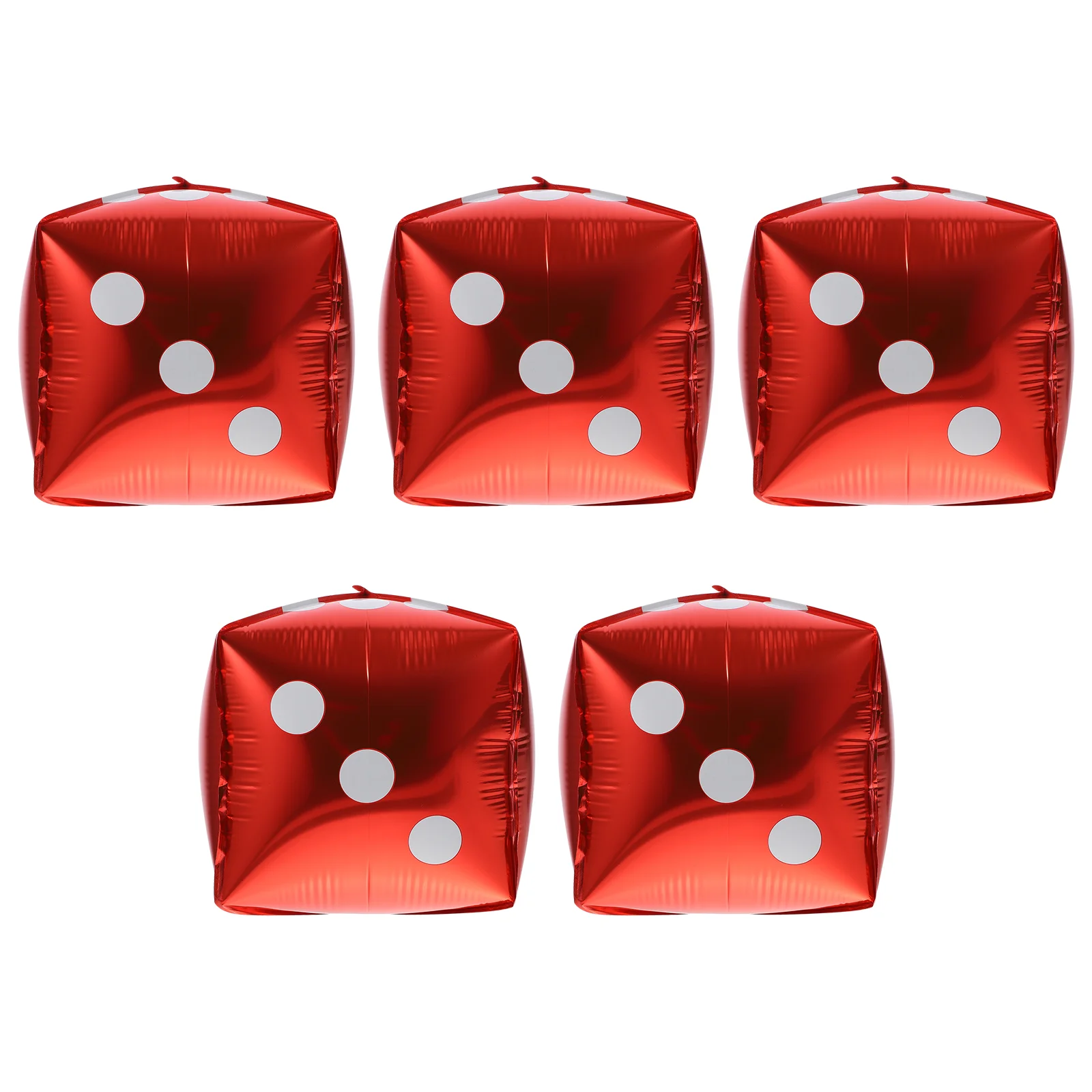 

Balloons Dice Partycasino Decorations Balloon Cube Inflatable 90S Square Decorationsupplies Theme Aluminum Decor Redgiant Shaped