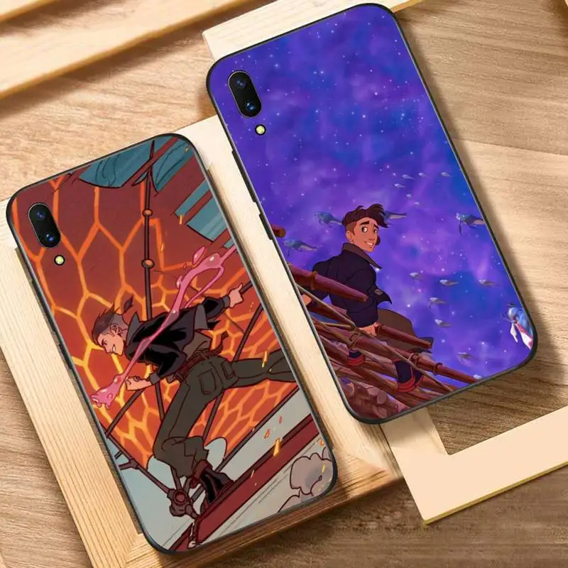 

Disney Treasure Planet Phone Case For Oppo Reno Realme C3 6Pro Cover For vivo Y91C Y17 Y19 Funda Capa