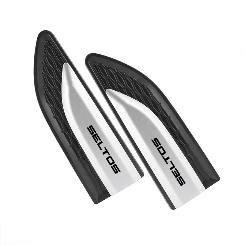 

Наклейка на боковое крыло автомобиля, наклейка на лезвие, 3D ABS, смола, защитная наклейка на кузов автомобиля для KIA seltos, аксессуары, внешние наклейки