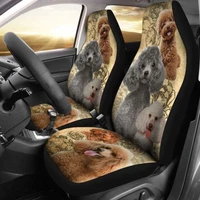 poodle car seat coverspack of 2 universal front seat protective cover