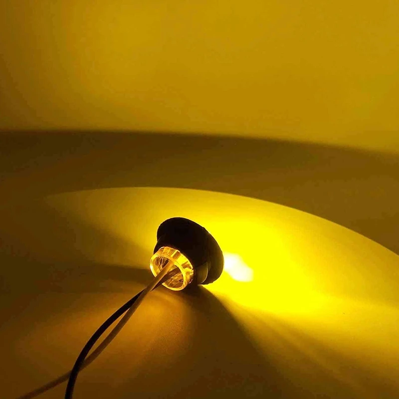 10 шт. маленький круглый мини-указатель поворота 3/4 дюйма