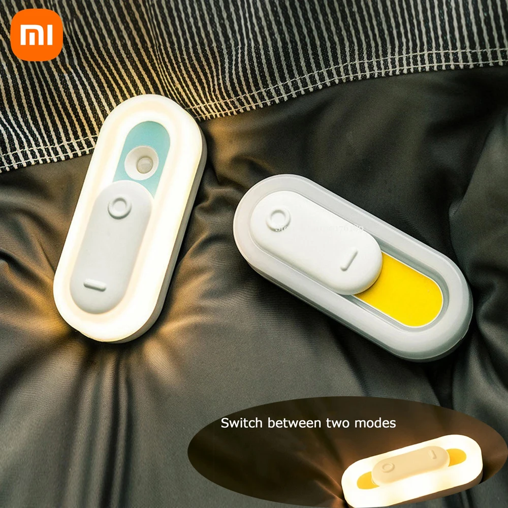 

Умный ночник Xiaomi с датчиком присутствия, Индукционная Магнитная Светодиодная лампа с USB-зарядкой, настенный светильник для спальни