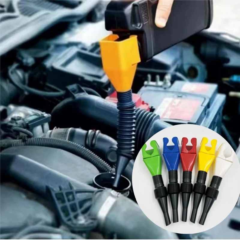 Автомобильная воронка для заправки бензина складная моторного масла