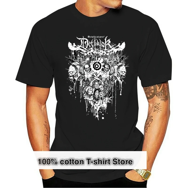 New Dethklok Metalocalypse Men T Shirt Size S - 2xl Fashion Cool Top Tee Mens