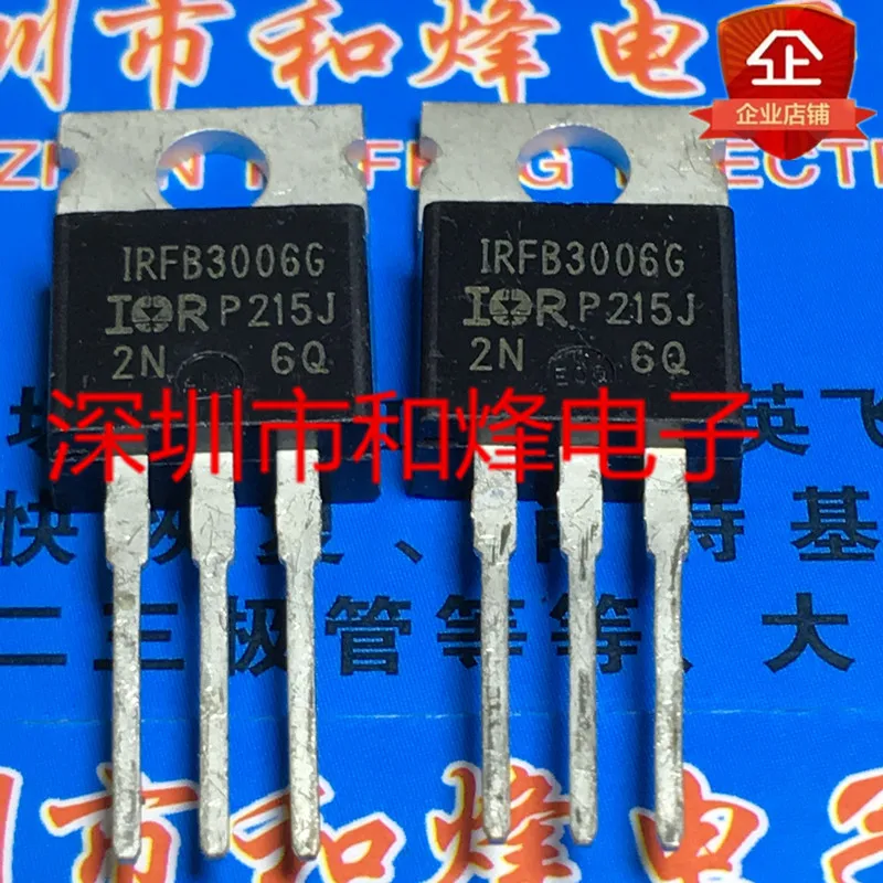 

5PCS-10PCS IRFB3006G TO-220 60V 195A On Stock New And Origjnal