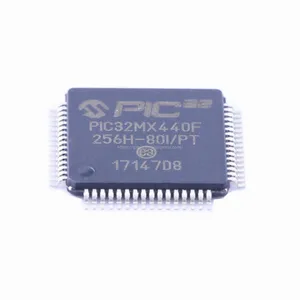 1-5PCS PIC32MX440F256H-80I /PT  PIC32MX440F TQFP-64