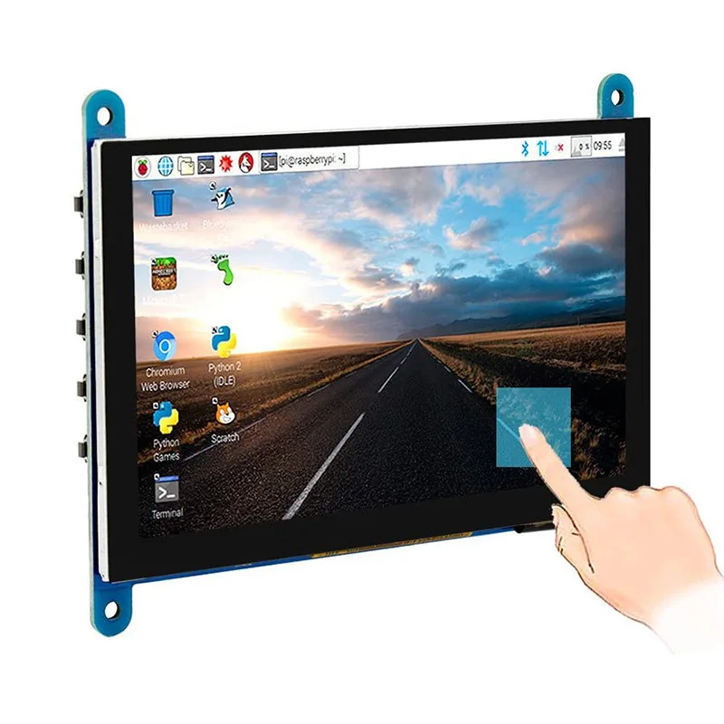 

Raspberry Pi Touch Screen 5inch HDMI-compatible LCD 800*480 Display Monitor For Raspberry Pi 4B 3B+ 3B 2B PC Laptop Windows
