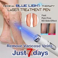 1pc blue light therapy varicose veins treatment laser pen soft scar wrinkle removal treatment acne laser pen heath massage relax