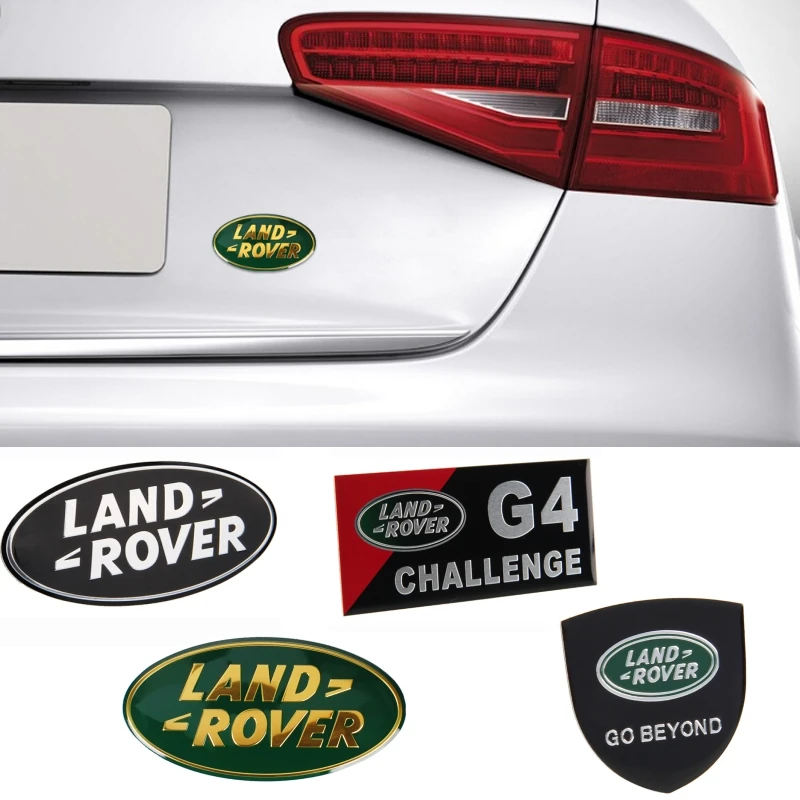 

Car Stickers for Range Rover Defender Discovery 2 3 4 Evoque Freelander Vogue Velar Sport LR3 LR4 Rear Fender Side Emblem Badge
