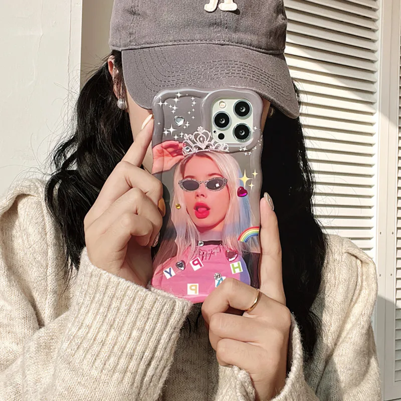 Модный милый классный чехол для телефона девочек iPhone 14 13 12 11 Pro Max 14Pro 14Plus