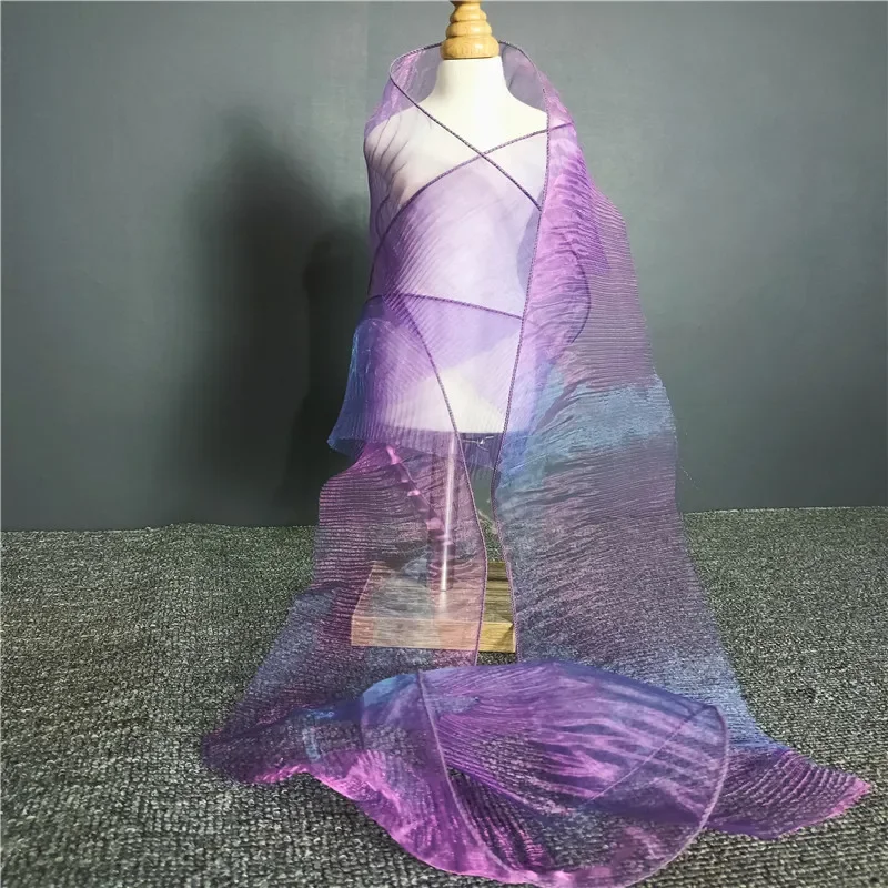 Плиссированная кружевная сетчатая юбка ткань одежда декоративные аксессуары