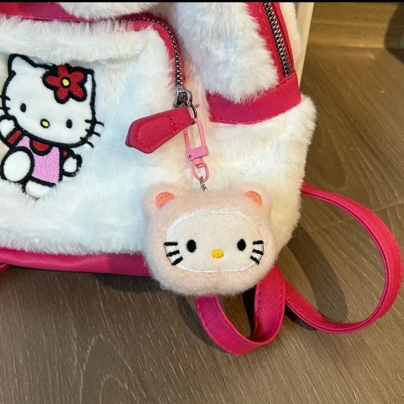 

Kawaii Sanrio аниме Hello Kitty милая сумка подвеска Украшение милый мультфильм девочка сердце брелок аксессуары Подарки