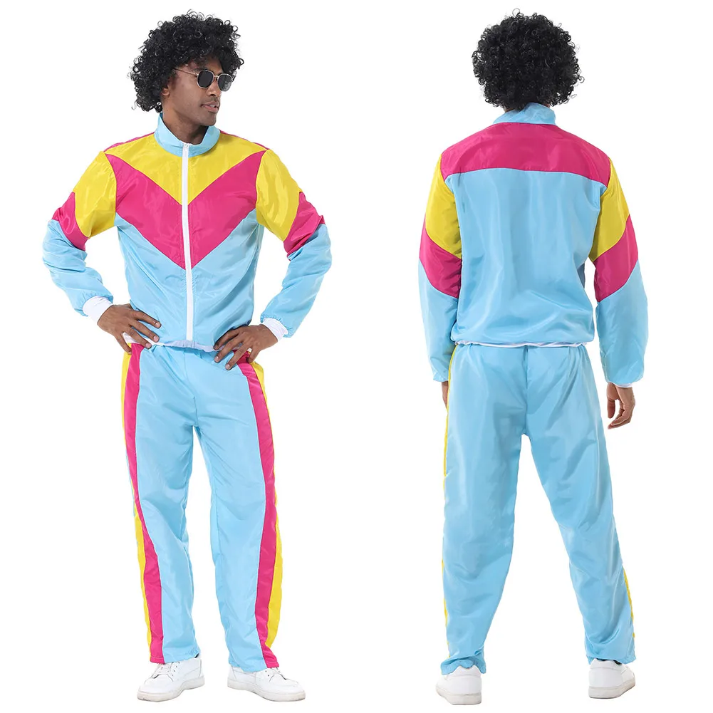 Костюм в стиле ретро для косплея хип-хоп 80-х и 70-х годов