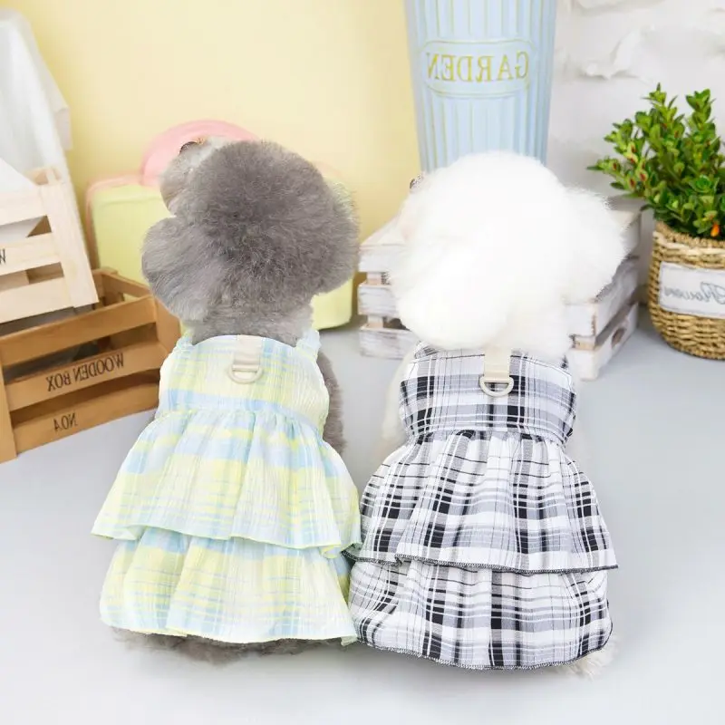 

Dog Dress Summer Puppy Cat Teddy Small Dog Clothes Tutu Skirt Chihuahua Pomeranian Maltese Costume Pet Clothing Princess Dresses