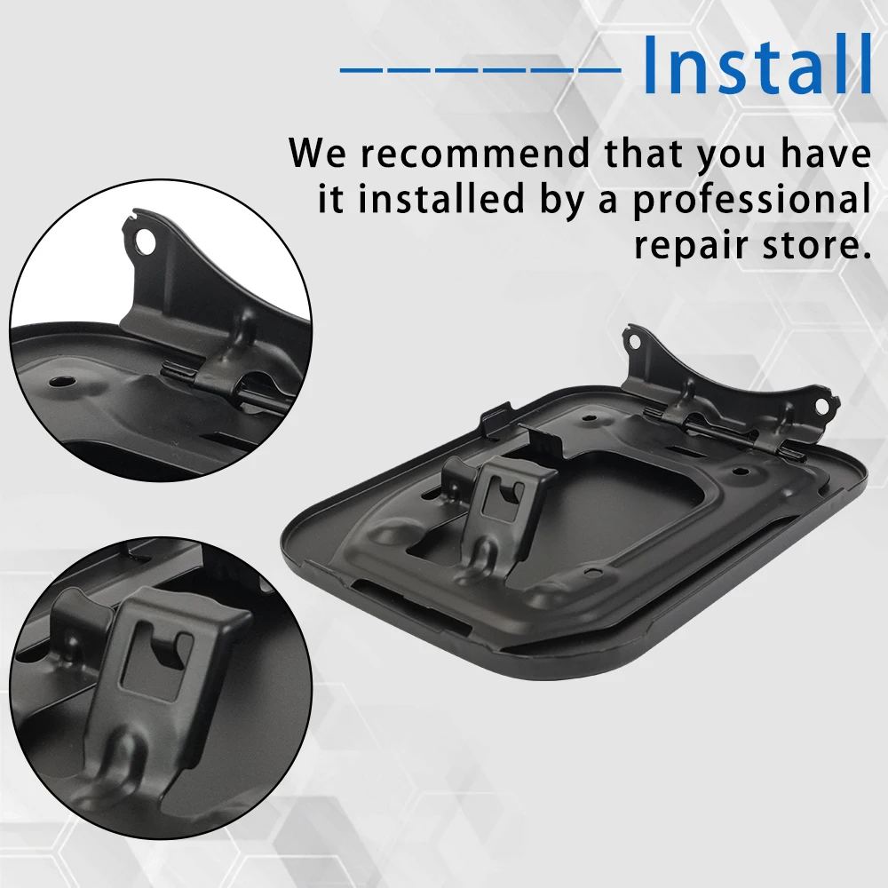 Крышка Топливного наполнителя 77350-08020 крышка топливной двери 926-395 черная подходит