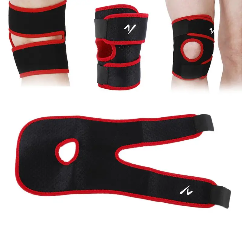 

1 PCS Sports Leg Knee Support Brace Wrap Protector Knee Pads Kneepads Knee Cap Patella Guard Volleyball Knee cap Protect leg