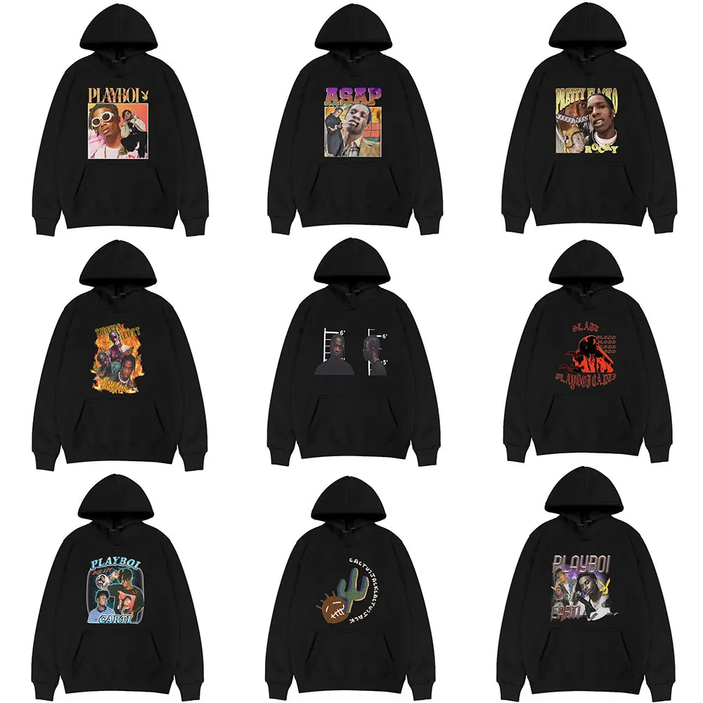 

LiL Peep Travis Scott Eminem Asap Rocky Tupac 2pac Hoodies Kanye West JuiceWrld Jay-z Biggie Smalls Xxxtentacion Hip Hop Hoodie