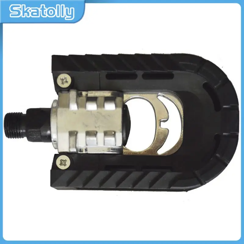 

Педали для горного велосипеда из алюминиевого сплава, экономящие силы, модные складные педали, прочные велосипедные пластиковые детали, разборная велосипедная педаль