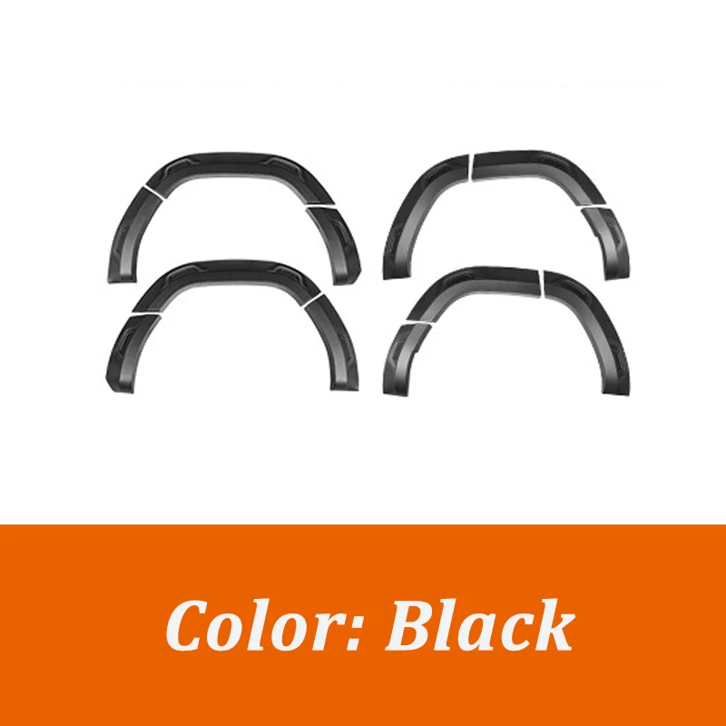 

Для Great Wall GWM Haval H9 2-го поколения 2024-2026: расширители колесных арок (wide body), круглые накладки на крылья, внешние автомобильные аксессуары