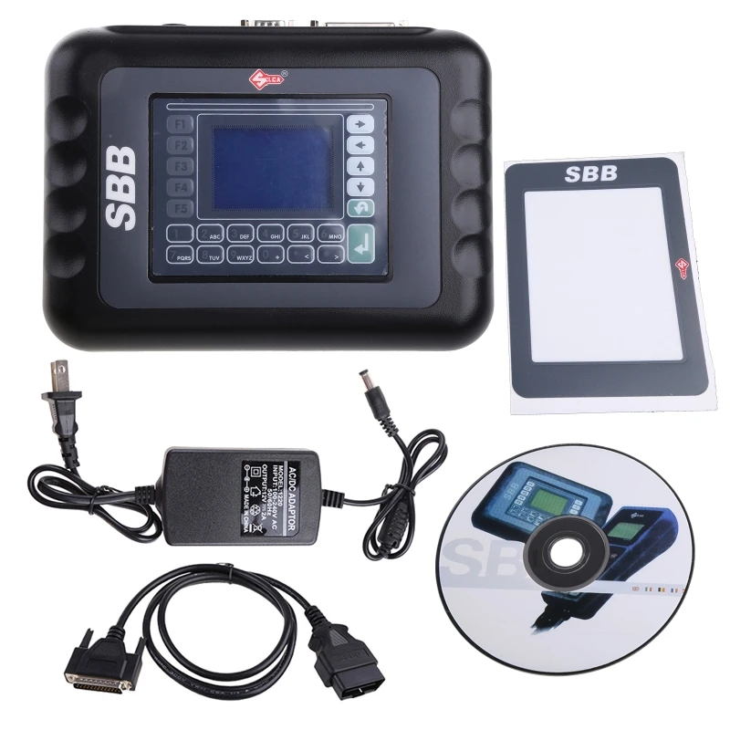 

Auto Key Matching Instrument Programmer SBB Pro2 OBD2 Support Multi-brands Cars V33.02/V46.02 Immobilizer Systems