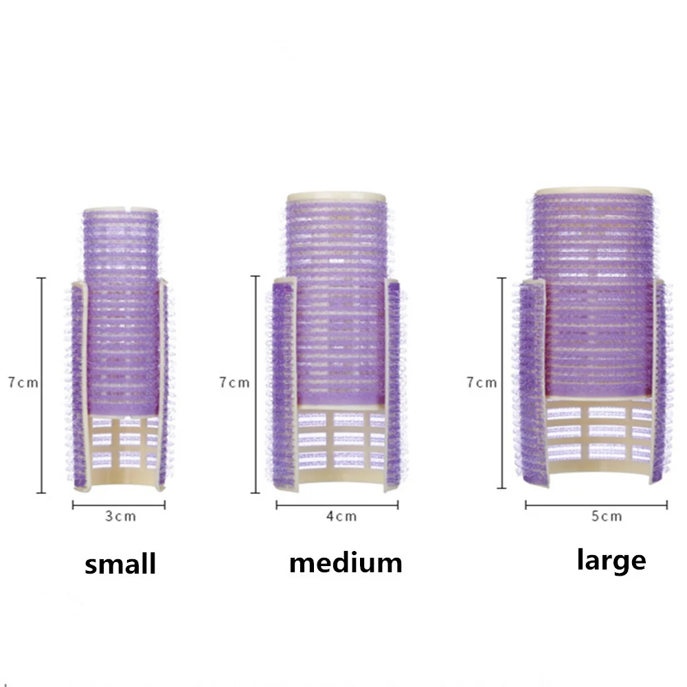 Ролики для завивки волос самоклеящиеся бигуди с 2 звеньями | Красота и здоровье