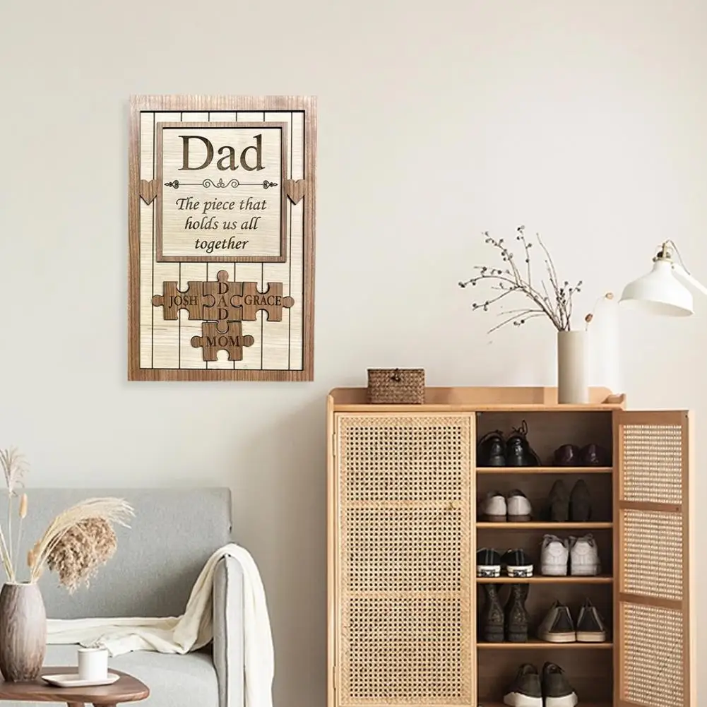 

Lightweight Hang Tag Fine Workmanship Wood Festival Hanging Sign Smooth Surface Hanging Sign Home Decoration