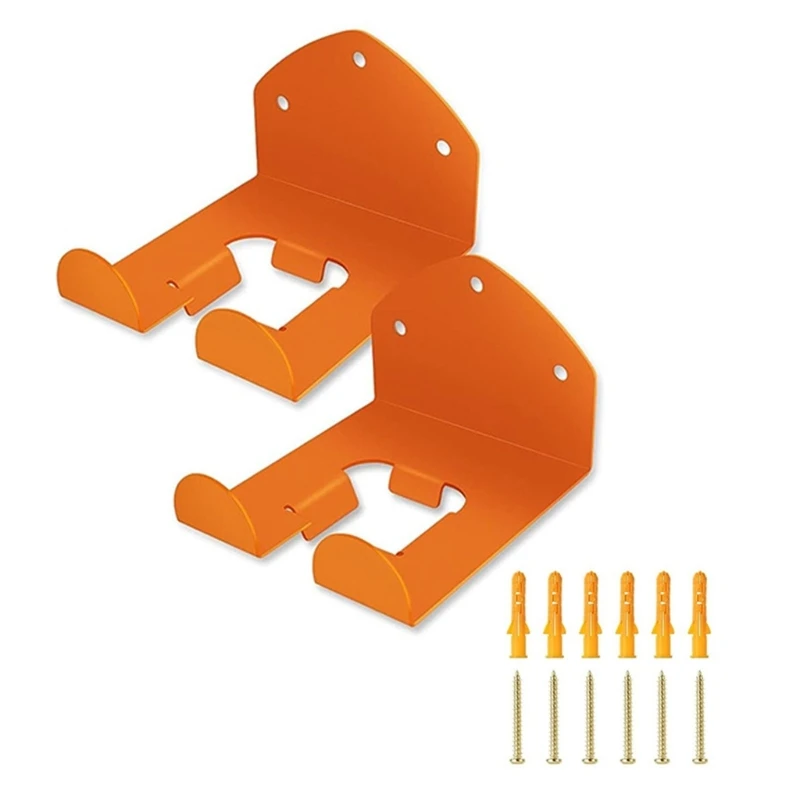 

2 шт. сверхмощные гаражные крючки, настенная вешалка для хранения, стеллаж для хранения садовых инструментов