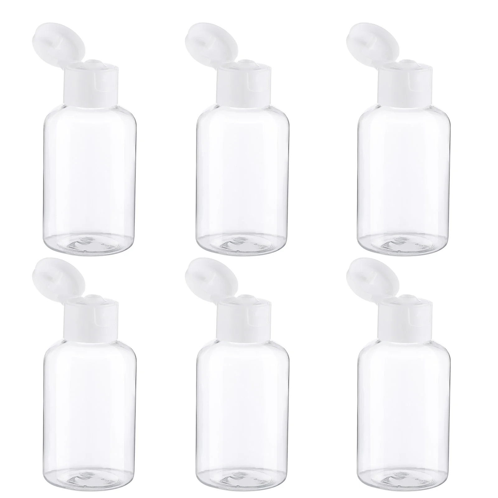 

6 шт. пустые бутылки, компактный портативный пластиковый дозатор жидкости, бутылка для жидкости, контейнер для путешествий