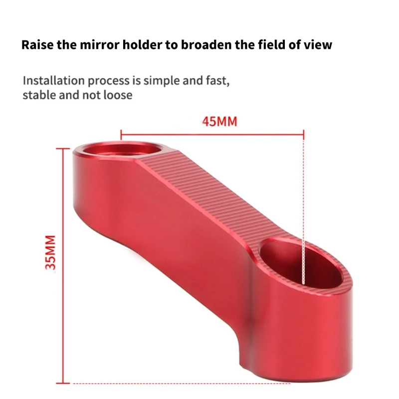Алюминиевые стойки для зеркал мотоцикла удлинительный кронштейн адаптер