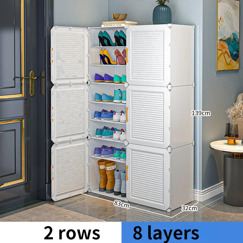 Полка для обуви NewShoe простая Многоуровневая стойка хранения Пыленепроницаемая