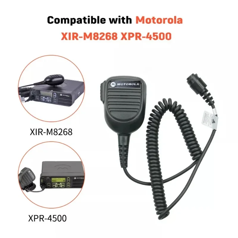 Фото Ручной динамик с микрофоном RMN5052 RMN5052A для Motorola Motorola XPR5350 XPR5550E XPR5380 XPR4350 XPR4500 XPR4550 DM4400 DM4600 Радио №4